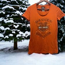 Harley Davidson Women’s Medium Orange SC T-Shirt picture