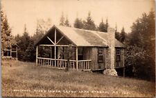 Real Photo Postcard Beechnut, Rose's Camps in Grand Lake Stream, Maine picture