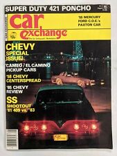 Car Exchange Magazine August 1983 421 Poncho Chevy Special SS Shootout picture
