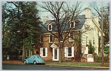 Dover Delaware Postcard Vintage Ridgely House on the Green picture
