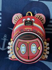 2024 Loungefly Disney Cruise Line DCL  Lookout Cay Lighthouse Point Red Backpack picture