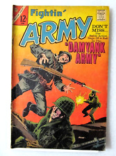 FIGHTIN' ARMY #74 1967 CHARLTON SILVER AGE WAR COMIC - RARE - BOARDED picture