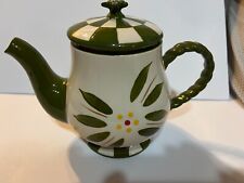 Tea Pot - Temp-tations-  By tara - Floral Old World - 24 Oz- PreOwned picture