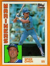 SPIKE OWEN(SEATTLE MARINERS)1984 TOPPS BASEBALL CARD picture