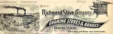 1902 Richmond Stove Company Billhead Richmond VA  picture