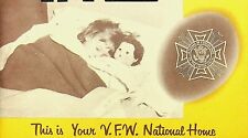 1950's THIS IS YOUR VFW NATIONAL HOME BOOKLET - E14-H picture