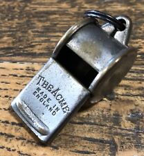 Vintage Acme London Escargot Whistle Circa 1920/30's Small Size 20mm Barrel End picture