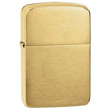 Zippo 1941 Replica Pocket Lighter, Brushed Brass picture