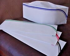 4 ~ 1950's Look Soda Jerk Paper Hats  Ice Cream Social  Party Planner  4 COLORS picture