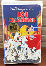Vtg Disney Black Diamond The Classics 101 Dalmatians 1992 VHS SEALED UNOPENED picture