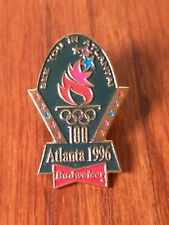 Budweiser Sponsor of Atlanta 1996 Olympics Pin by Imprinted Products picture