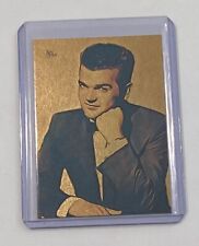 Conway Twitty Gold Plated Artist Signed “Country Legend” Trading Card 1/1 picture
