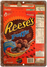 Reese's Peanut Butter Puffs Cereal Box 12