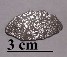 NEWEST meteorite Sierra Gorda 009 G-chondrite, excellent thin slice, 3.4 grams picture