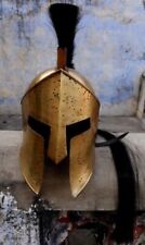 Replica Gift movie Leonidas Movie Corinthian Helmet 300 Antique Greek Roman Gift picture