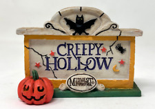 Vintage Creepy Hollow Village Sign Midwest Of Cannon Falls picture