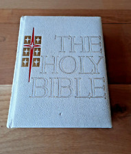 Holy Bible: New American Bible Catholic Life Edition Vintage 1971 Gold Leaf picture