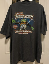 Harley Davidson Landers Toad Suck Gray - Conway Arkansas T Shirt 2XL picture