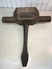 Antique Wood Tap Screw  Tool Screw Driver Wood Handle picture
