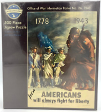 WWII Office of War Information Poster Jigsaw Puzzle - Patriotic 1778 - 1943 picture