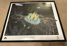 STAR TREK THE EXPERIENCE Michael David Ward SIGNED Limited Custom Glass Framed picture