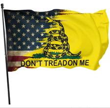 Don't Tread on Me Flag 3ft X 5ft  picture