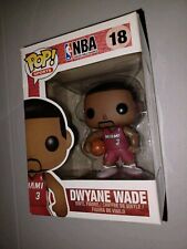 Funko Pop Sports NBA Figure Vinyl #18 Dwyane Wade Vaulted Rare HTF Champion MVP picture
