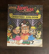 VINTAGE Shoney's Presents: Shoney Bear and His Friends Christmas Song Book 1987 picture