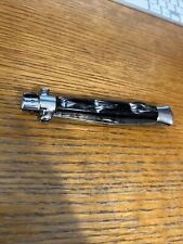 Vintage Stiletto Style Manual Folding Knife Made in Italy picture