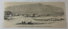 1861 magazine engraving ~ FORT LANCASTER TEXAS picture