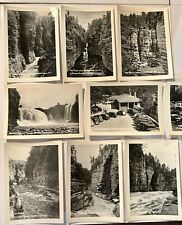 Vintage Ausable Chasm Souvenir Photographs 10 Photos picture