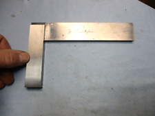 VERY RARE D & S PATENTED STEEL SQUARE - DARLING & SCHWARTZ - PAT. OCT. 6, 1857 picture