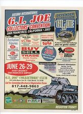 G.I. Joe Collector's Convention San Francisco, CA - Vintage 2003 Toys PRINT AD picture
