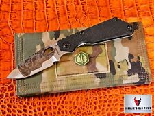 STRIDER SnG & STARLINGEAR NATIVE S30V KNIFE W/ NATIVE BEAD MCL SHEATH-NOH POUCH picture