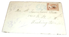 1886 NYS&W NEW YORK SUSQUEHANNA AND WESTERN RPO HANDLED ENVELOPE picture