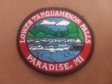 Lower Tahquamenon Falls Paradise, Michigan Embroidered Patch picture