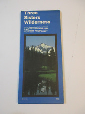 1982 Three Sisters Wilderness Deschutes National Forest Travel Brochure~BR14 picture