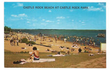Castle Rock Beach WI Postcard Wisconsin picture