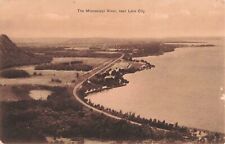 Lake City MN Minnesota Mississippi River c1907 Postcard E165 picture