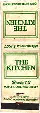 The Kitchen Route 73 Maple Shade, New Jersey Seafood Vintage Matchbook Cover picture