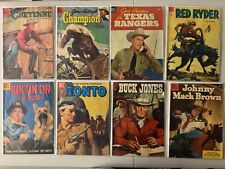 Dell 1950's westerns comics lot 9 diff avg 3.0 (1953-59) picture