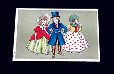 Germany 1908 Embossed Postcard - Victorian Series Children r10 picture