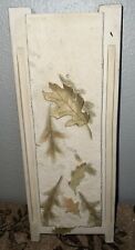 Vintage Leaf Ceramic 3D Hanging Wall Rustic French Plate heavy picture