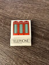 Telephone Bar and Grill Matchbook Vintage NM FULL 2ND AVE NYC NM picture