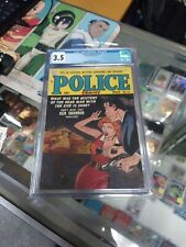 POLICE COMICS  113 CGC 3.5 1952 Only 3 ever graded in the Census Quality Comics picture