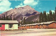 Picturesque View of Alpine Motel At Banff National Park Alberta, Canada Postcard picture