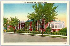 KINGSPORT, TN  Tennessee KINGSPORT INN  Roadside c1940's Linen Postcard picture