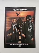 1981 Harley Davidson Fall Fashions And Accessories Catalog  picture