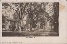 Old Deerfield Street Scene Dirt Road c1900s Postcard picture