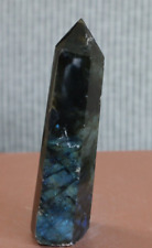LABRADORITE TOWER 5.04 INCHES TALL/ 238 GRAMS picture